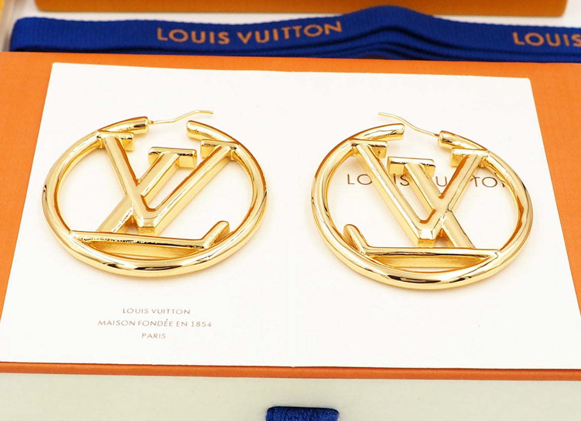 LV Hoop Earrings